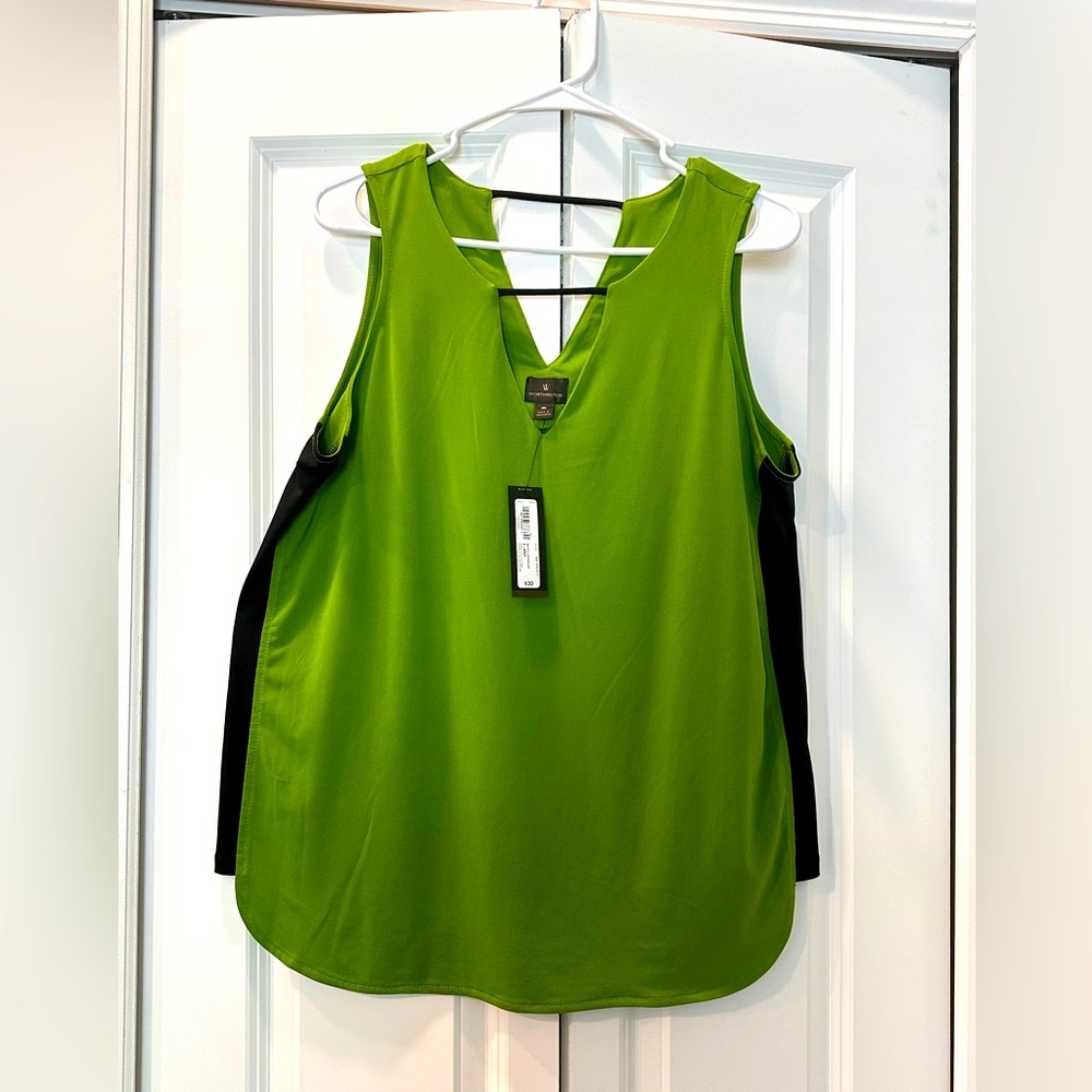 Worthington Green Sleeveless Tank Top